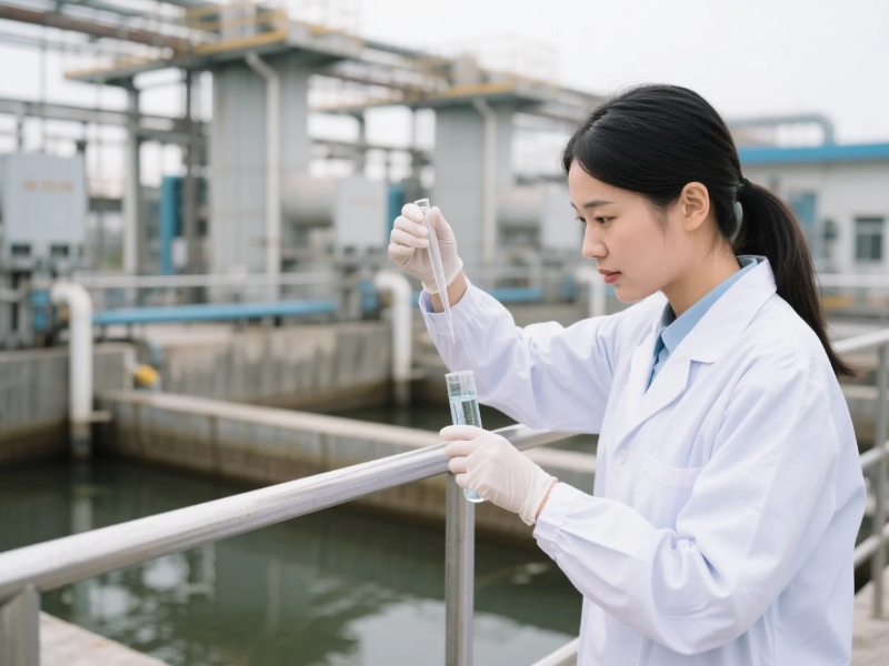 城鎮(zhèn)污水處理廠現(xiàn)場水質(zhì)化驗