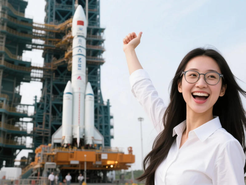 加注肼類推進(jìn)劑火箭發(fā)射現(xiàn)場圖